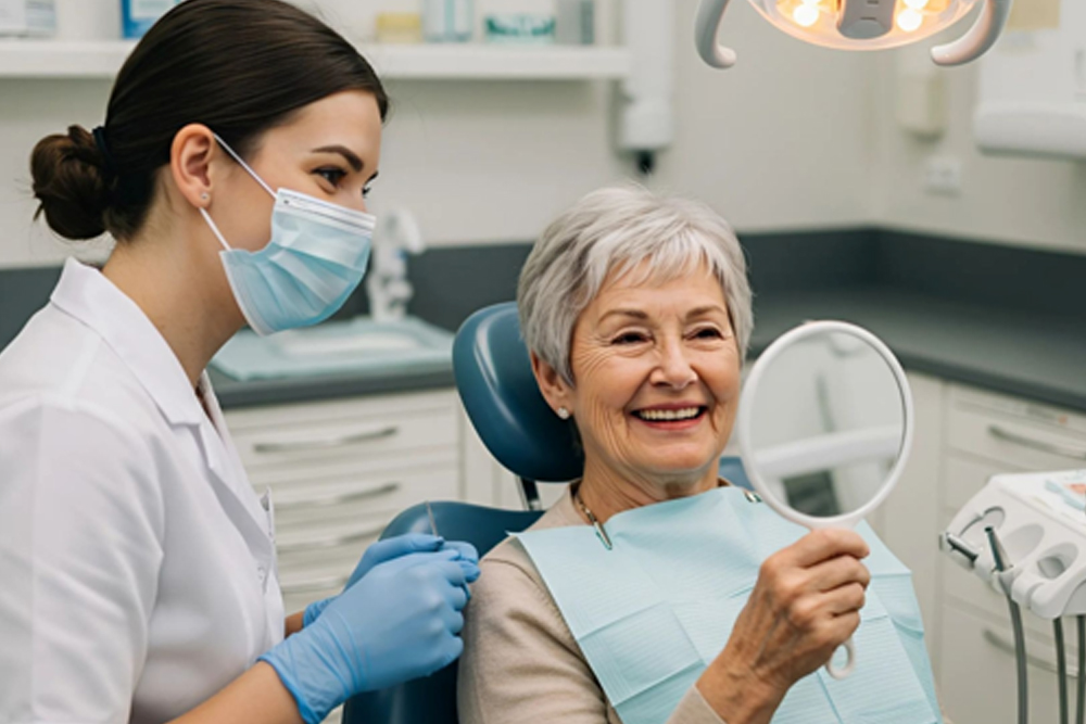 How to Care for Teeth-in-a-Day After Your Final Teeth Are Placed